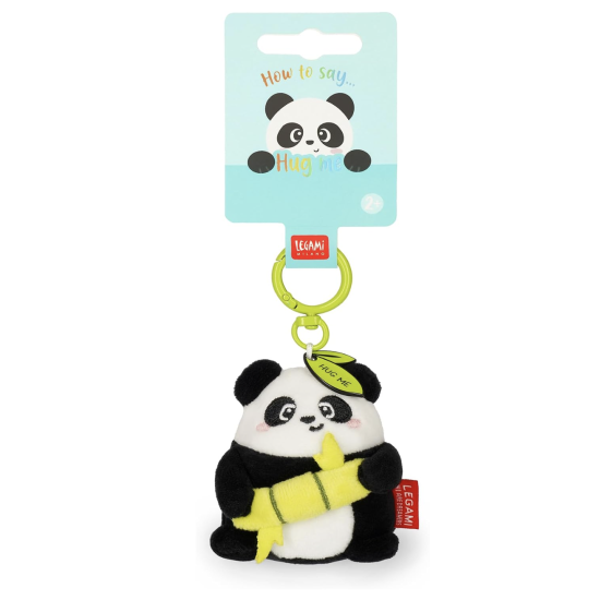 Porte-clés en peluche - Super Soft Panda - Legami