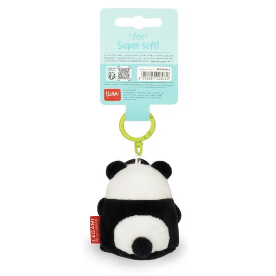 Porte-clés en peluche - Super Soft Panda - Legami