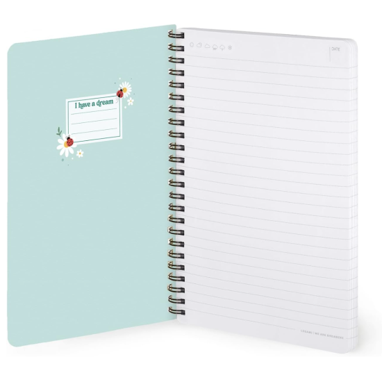 Carnet spirale A5 - Coccinelle - Legami