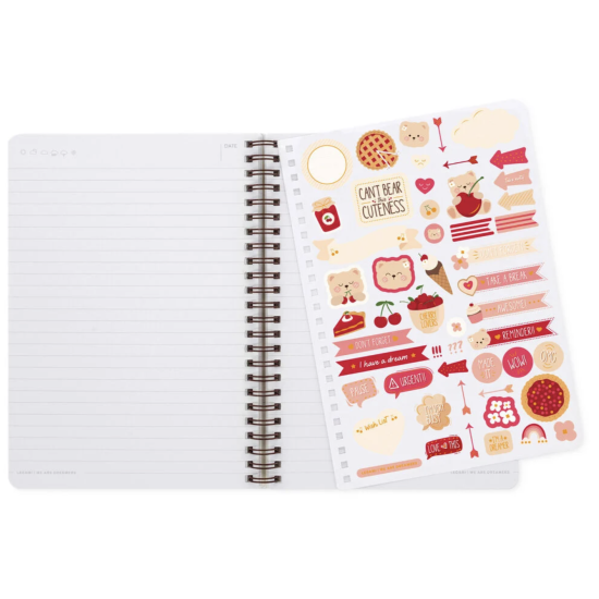 Carnet spirale A5 - Teddy Bear - Legami