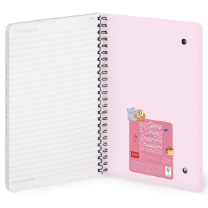 Carnet spirale A5 - Kitty - Legami