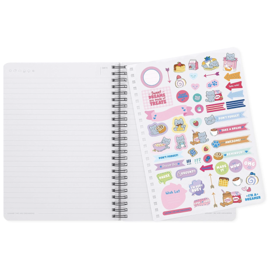 Carnet spirale A5 - Kitty - Legami