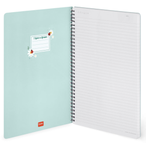Carnet spirale A4 - Coccinelle - Legami