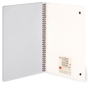 Carnet spirale A4 - Teddy Bear - Legami