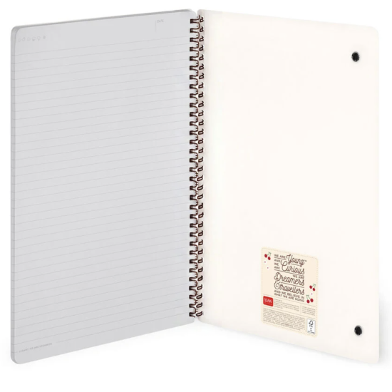 Carnet spirale A4 - Teddy Bear - Legami
