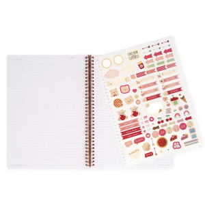 Carnet spirale A4 - Teddy Bear - Legami