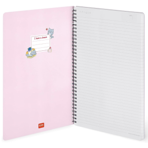 Carnet spirale A4 - Kitty - Legami