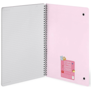 Carnet spirale A4 - Kitty - Legami