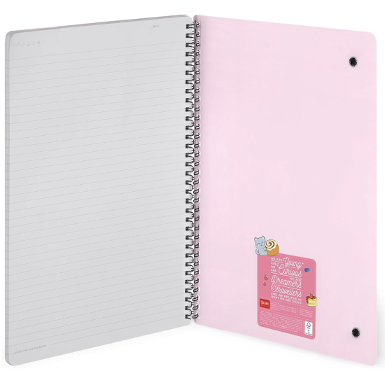 Carnet spirale A4 - Kitty - Legami