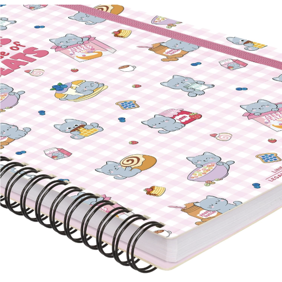 Carnet spirale A4 - Kitty - Legami