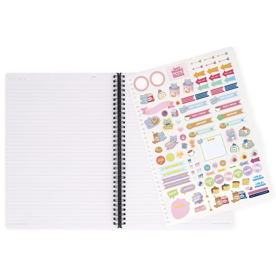 Carnet spirale A4 - Kitty - Legami