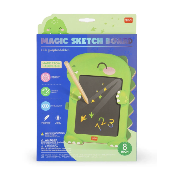 Tablette de Dessin Legami Dino – Enfant | Coco Bohème