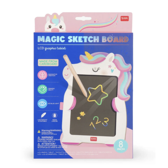 Tablette de Dessin Legami Licorne  – Enfant | Coco Bohème