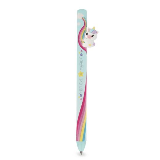 Stylo à bille rétractable - Licorne - Legami