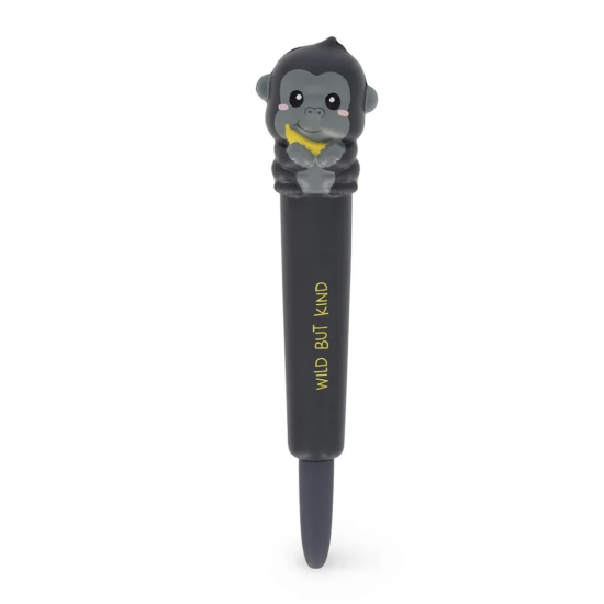 Stylo à encre gel anti-stress - Gorille - Squeezies - Legami