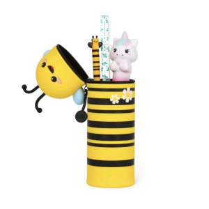 Trousse 2 en 1 silicone Abeille - Kawaii - Legami