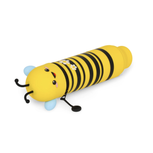 Trousse 2 en 1 silicone Abeille - Kawaii - Legami