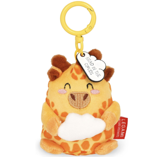 Porte-clé Tiny Super Soft Legami – Peluche kawaii