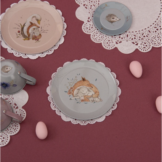 Valisette dînette métal - Les Rosalies - Moulin Roty