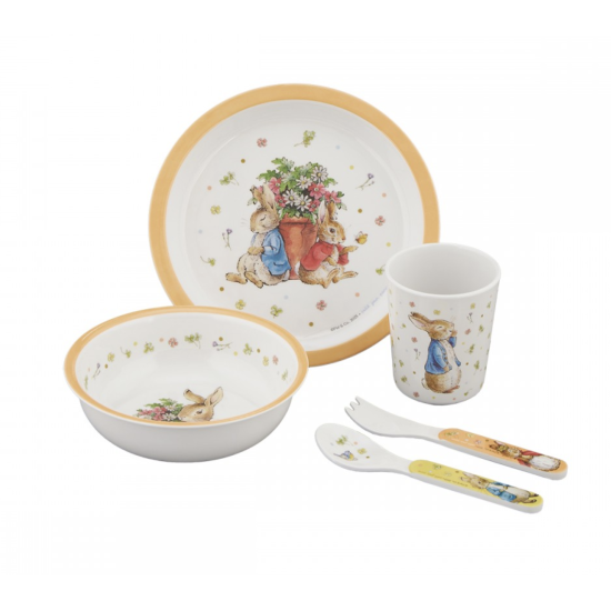 Coffret cadeau 5 pièces Pierre Lapin - Abricot - Petit Jour Paris