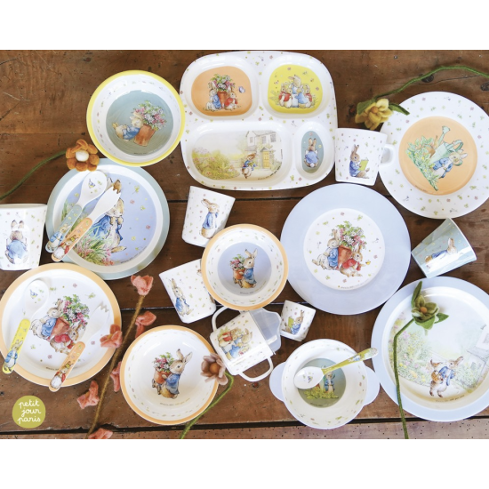 Vaisselle bébé Pierre Lapin - Poétique et vintage