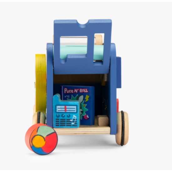 Voiture multi-activités - Puce et Pilou - Moulin Roty