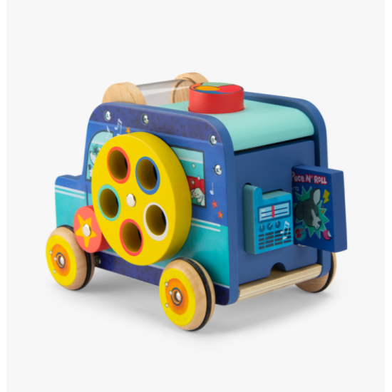 Voiture multi-activités - Puce et Pilou - Moulin Roty