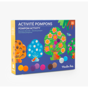 Activité Pompons arbres - Les Toupitis - Moulin Roty