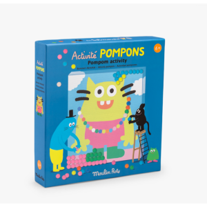 Activité Pompons  - Les Schmouks - Moulin Roty
