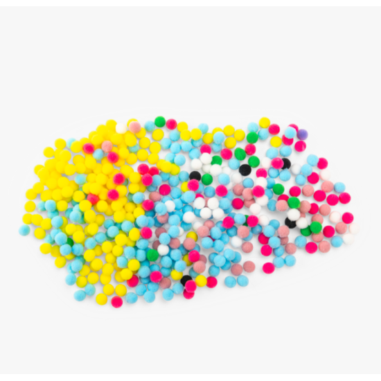Activité Pompons  - Les Schmouks - Moulin Roty