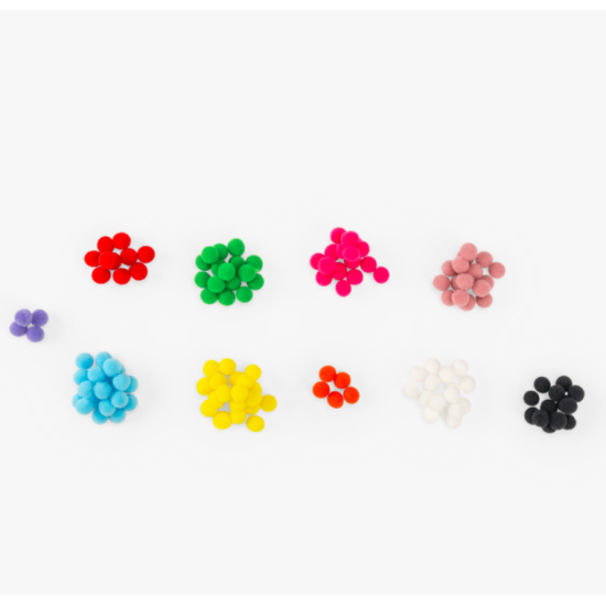 Activité Pompons  - Les Schmouks - Moulin Roty