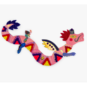 Activité Pompons dragon - Les Comètes Filantes - Moulin Roty