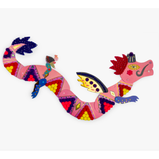 Activité Pompons dragon - Les Comètes Filantes - Moulin Roty