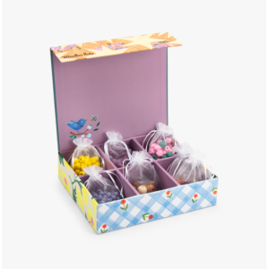 Coffret perles en bois colorées - Les Minouchkas - Moulin Roty