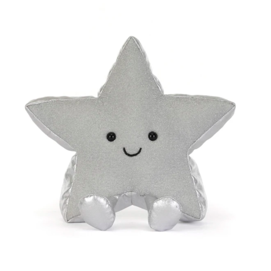 Peluche Silver Star Jellycat 2026 – Étoile argentée | Coco Bohème