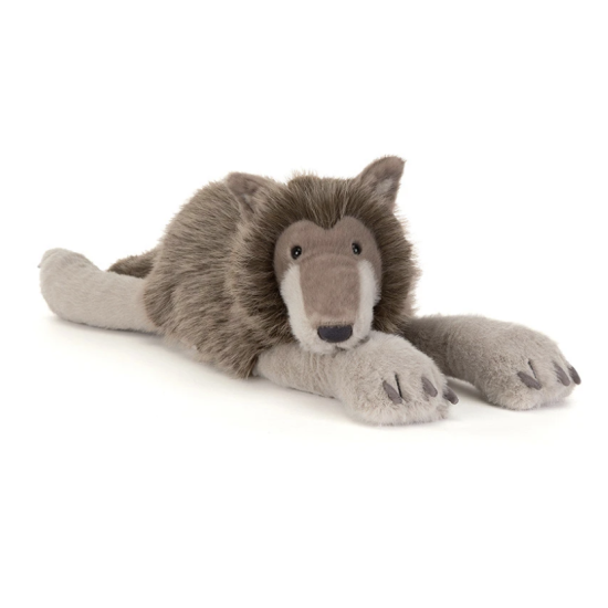 Peluche Ulrich Wolf Jellycat – Loup 40 cm | Coco Bohème