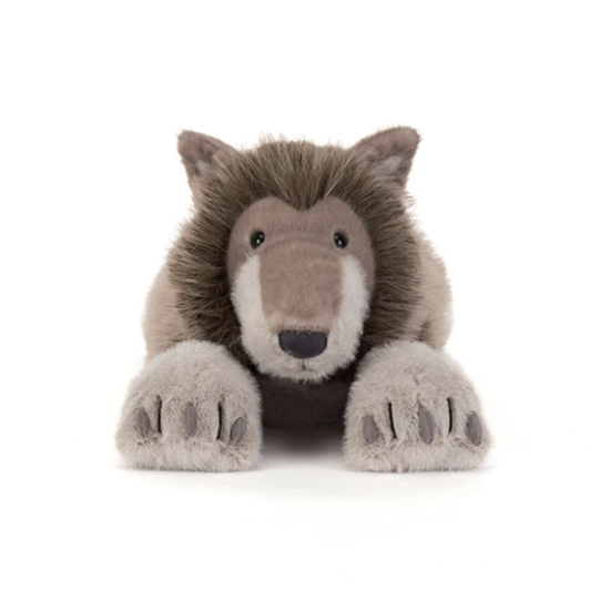 Peluche Ulrich Wolf Jellycat – Loup 40 cm | Coco Bohème
