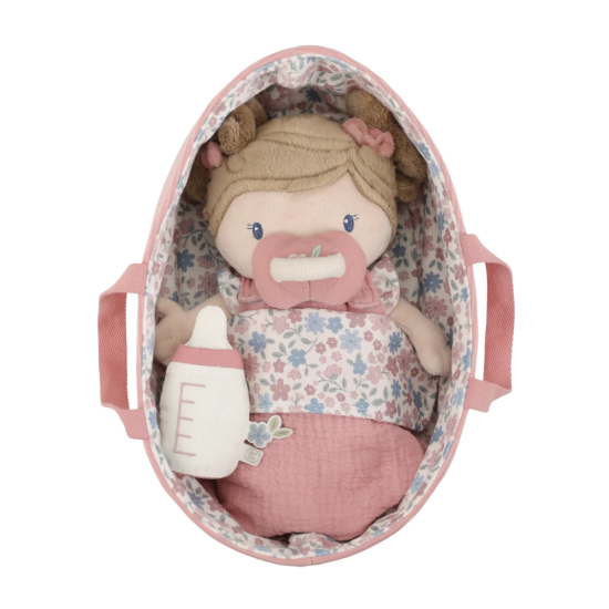 Poupée bébé Rosa dans son couffin - Little Dutch