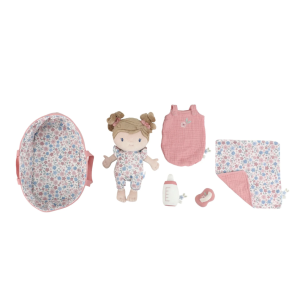 Poupée bébé Rosa dans son couffin - Little Dutch