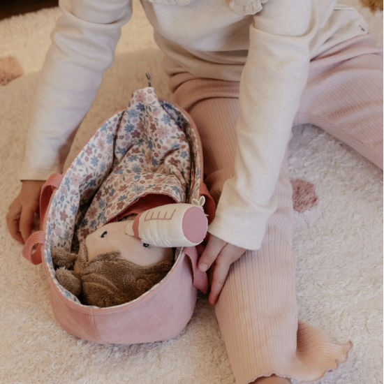 Poupée bébé Rosa dans son couffin - Little Dutch
