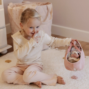 Poupée bébé Rosa dans son couffin - Little Dutch