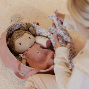 Poupée bébé Rosa dans son couffin - Little Dutch
