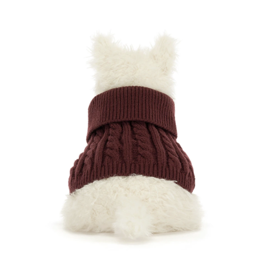 Peluche Munro Scottie Dog Winter Jumper - Jellycat