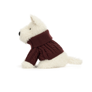 Peluche Munro Scottie Dog Winter Jumper - Jellycat