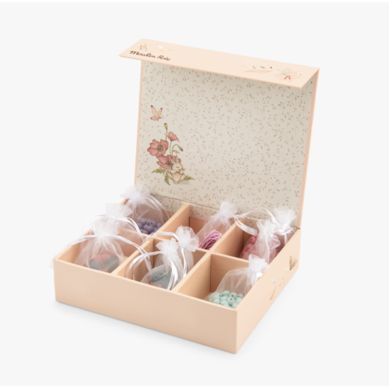 Coffret perles en bois - Les Rosalies - Moulin Roty