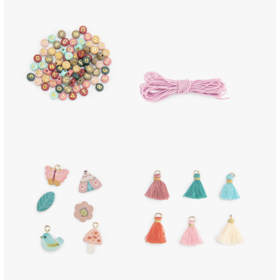 Coffret perles en bois - Les Rosalies - Moulin Roty