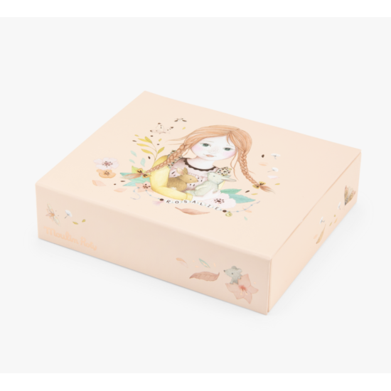 Coffret perles en bois - Les Rosalies - Moulin Roty