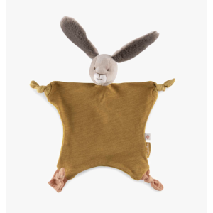 Doudou lapin ocre - Trois petits lapins - Moulin Roty