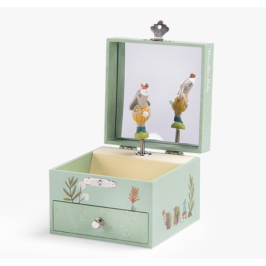 Boîte à musique coffret - Trois petits lapins - Moulin Roty