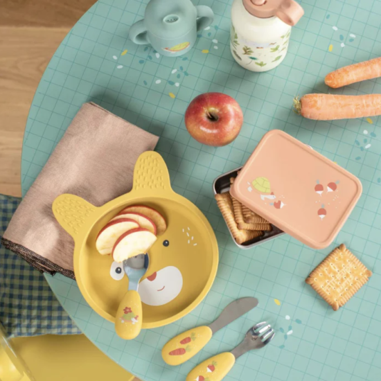 Boîte à goûter - Trois petits lapins - Moulin Roty